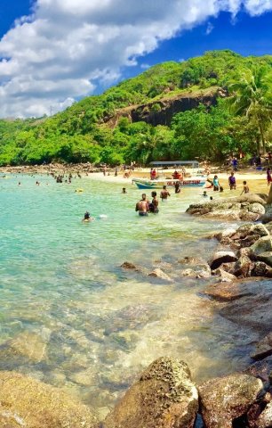 Sunbathing and Beach Relaxation